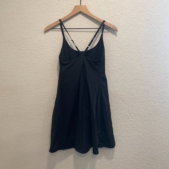 Black Athletic Dress with Shorts and Pockets Size Small - Picture 3 of 5